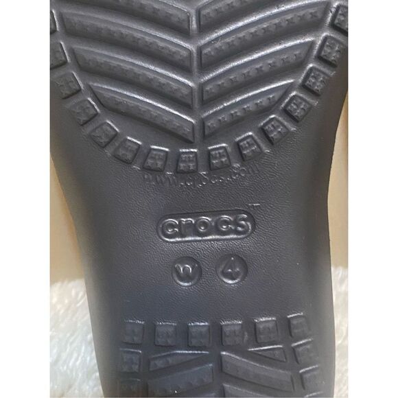 Crocs Women's Kadie II Flip Flops Black Sz 4 US - Picture 9 of 12